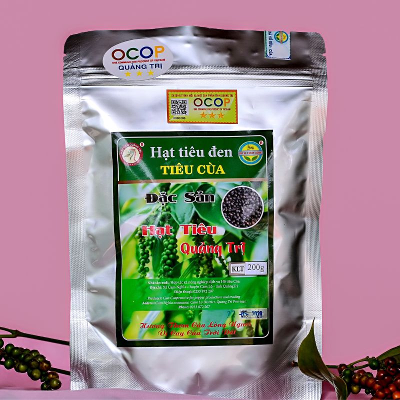 Hạt tiêu đen 200g